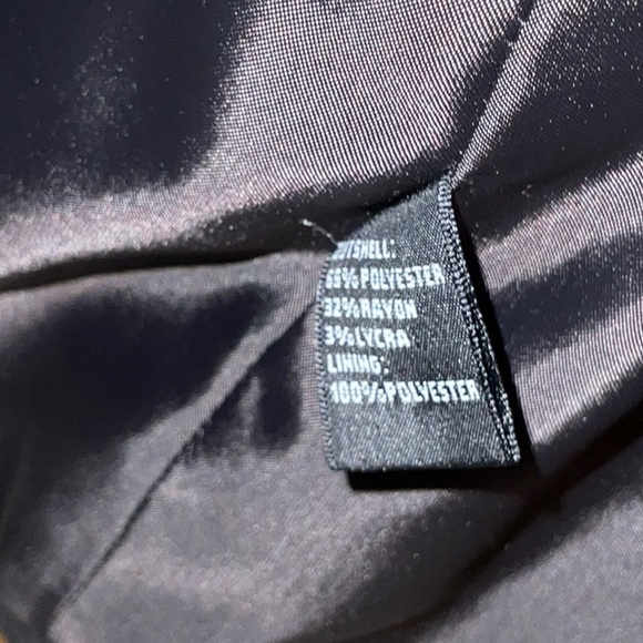 Josephine Chaus Washable Fully Lined Two Pocket Two Button Stripe & Solid Blazer - Picture 10 of 16